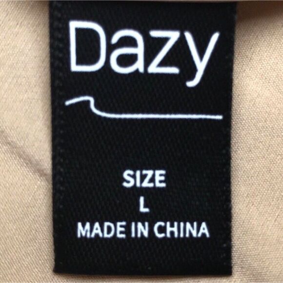 Vintage Dazy Beige Cottagecore Prairie Layered Peasant Fairycore Midi Skirt / L - Picture 7 of 7